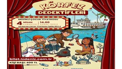 İzmir Büyükşehir Belediyesi’nin denizcilik iştiraki İZDENİZ, Sıcakken Tiyatrosu iş birliğiyle