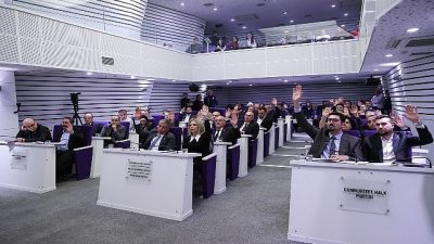 Buca Belediye Meclisi’nin nisan ayı toplantısında konuşan Belediye Başkanı Mimar