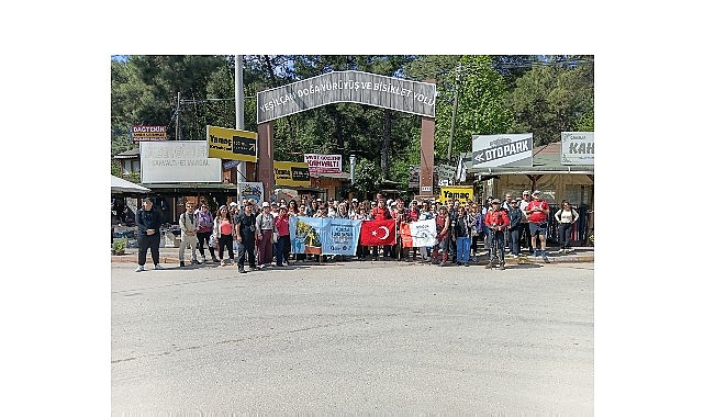 Antalya Büyükşehir Belediyesi, Turizm Haftası etkinlikleri kapsamında "Yeşilçam Doğa Yürüyüşü"
