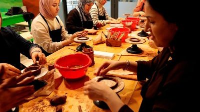 Kocaeli Büyükşehir Belediyesi’ne bağlı SEKA Kâğıt Müzesi bünyesinde gerçekleştirilen “Çamurdan