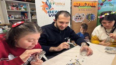 Kocaeli Büyükşehir Belediyesi’nin “Sıfır Atık” çalışmaları kapsamında Gonca Engelsiz Yaşam