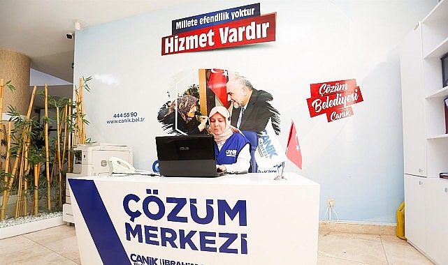 Canik Belediyesi'nin yapay zekâ destekli çözüm merkeziyle çağrılar hızla çözüme