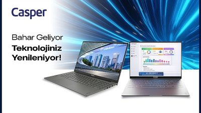 Türkiye’nin teknoloji markası Casper, dizüstü bilgisayar ailesinin güçlü üyeleri Nirvana