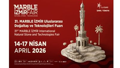 İzmir Büyükşehir Belediyesi tarafından 14-17 Nisan tarihlerinde yapılacak Marble İzmir’de