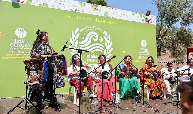 Ege mutfağının zenginliklerini tanıtmayı amaçlayan 2. Didim Ege Lezzetleri Festivali,