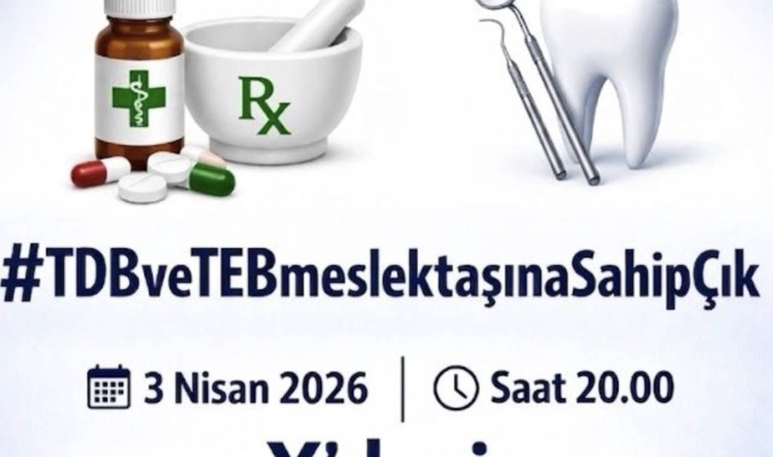 Diş Hekimleri ve Eczacılar X Üzerinden Seslerini Duyuracak