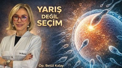 Son sözü yine kadın söylüyor. Spermler yumurtayı döllemek için yarışa