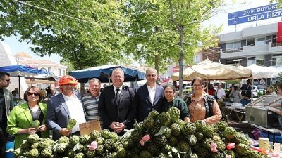 Ege’nin bereketli topraklarında yetişen enginar, bu yıl da Urla’da yalnızca