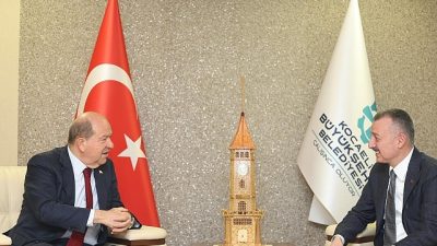 Kocaeli Büyükşehir Belediye Başkanı Tahir Büyükakın, Kuzey Kıbrıs Türk Cumhuriyeti’nin