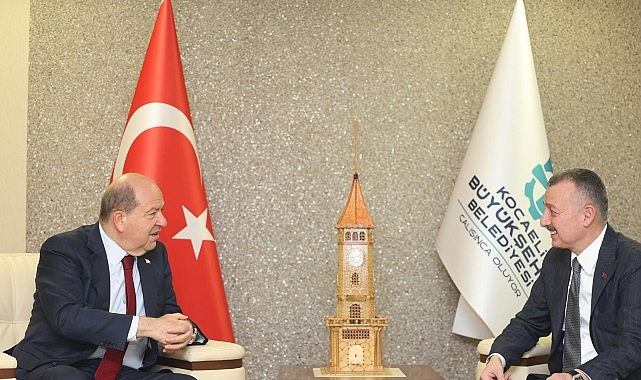 Kocaeli Büyükşehir Belediye Başkanı Tahir Büyükakın, Kuzey Kıbrıs Türk Cumhuriyeti’nin