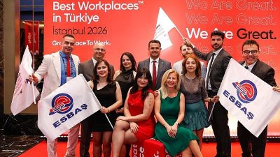 ESBAŞ, Great Place to Work’un İstanbul’da düzenlenen törende açıkladığı “Türkiye’nin