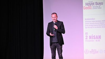 Manisa’da, Gediz Nehri’ndeki kirliliğe dikkat çekmek ve çözüm yolları üretmek