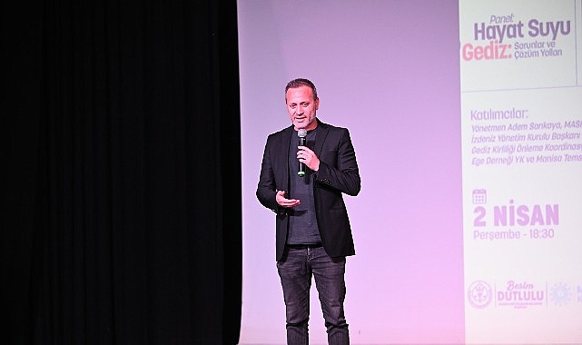 Manisa’da, Gediz Nehri’ndeki kirliliğe dikkat çekmek ve çözüm yolları üretmek