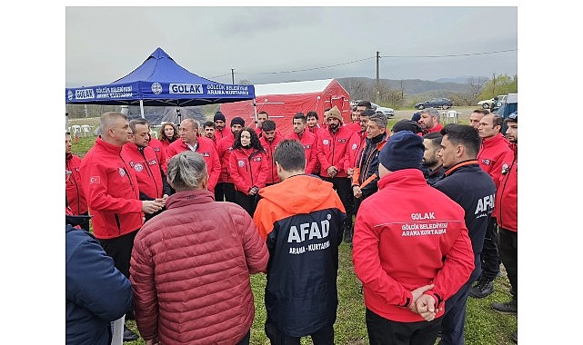 Gölcük Belediyesi’nin olası afetlere karşı hazırlıklarını güçlendirmek amacıyla oluşturduğu arama