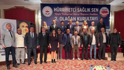 Hızla büyüyen Hürriyetçi Sağlık Sen’in 2. Olağan Kongresi Ankara’da gerçekleşti. 