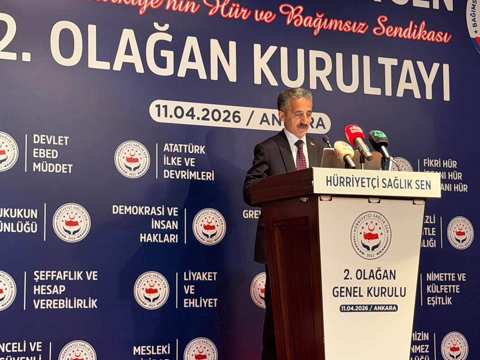 Hürriyetçi Sağlık Sen: "Bağımsız Sendikacılık Temel Vizyonumuzdur"