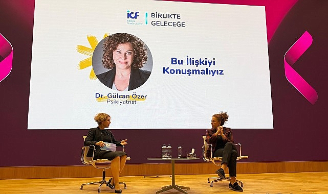 ICF Türkiye Yönetim Kurulu Başkanı Çiğdem Karadeniz’in moderatörlüğünü üstlendiği söyleşide,