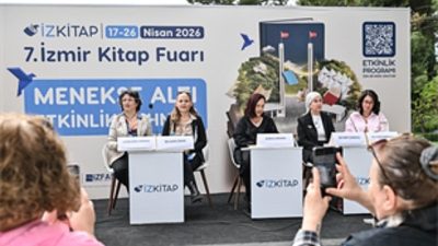 İzmir’de düzenlenen İZKİTAP - 7. İzmir Kitap Fuarı, altıncı gününde