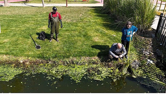 Kocaeli Büyükşehir Belediyesi, İzmit Millet Bahçesi içerisinde yer alan gölette