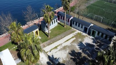 Çocukların güvenli ve eğitici ortamda eğlenerek vakit geçirdiği “Lokomotif Çocuk