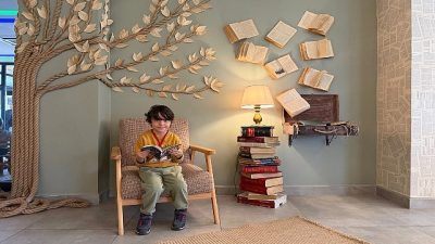 Kütüphaneler Haftası kutlamaları kapsamında Kartepe Belediyesi İlçe Halk Kütüphanesi, kapılarını