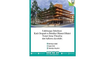 Lüleburgaz Belediyesi, kent merkezindeki önemli dönüşüm projelerinden biri olan Katlı