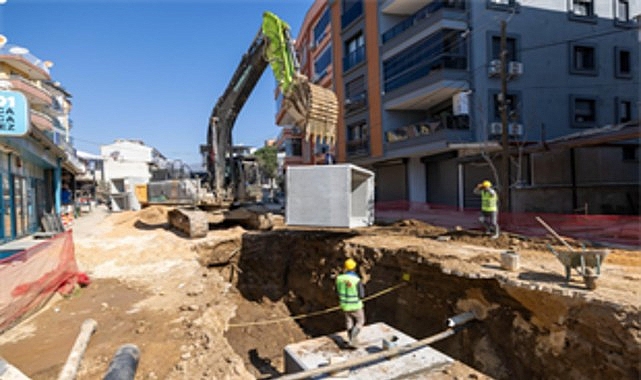 İzmir Büyükşehir Belediyesi İZSU Genel Müdürlüğü, Kiraz’da yaklaşık 100 milyon