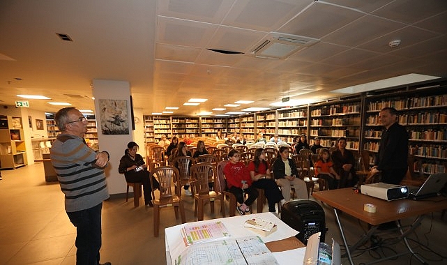 Efes Selçuk’ta düzenlenen 62. Kütüphane Haftası etkinlikleri, her yaştan bireyi