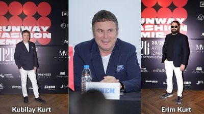 Radisson RED otel'de gerçekleştirilen Runway Fashion İzmir basın toplantısında konuşan