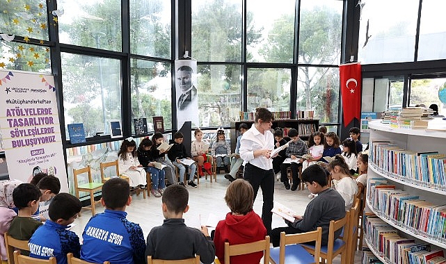 Küçükçekmece Belediyesi, Kütüphane Haftası kapsamında birbirinden eğlenceli ve eğitici atölyeler