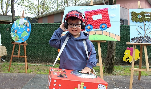 Dünya Geri Dönüşüm Haftası kapsamında Lokomotif Çocuk Köyü’nde çevre bilincini