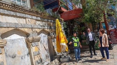 Maltepe’nin sembol yapılarından biri olan tarihi Feyzullah Efendi Çeşmesi, İstanbul