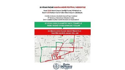 486. Uluslararası Manisa Mesir Macunu Festivali kapsamında, 25-26 Nisan 2026