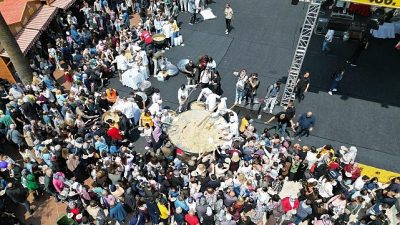 486. Uluslararası Manisa Mesir Macunu Festivali kapsamında Ulupark Gastronomi Arenası’nda