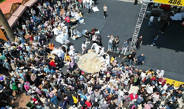 486. Uluslararası Manisa Mesir Macunu Festivali kapsamında Ulupark Gastronomi Arenası’nda