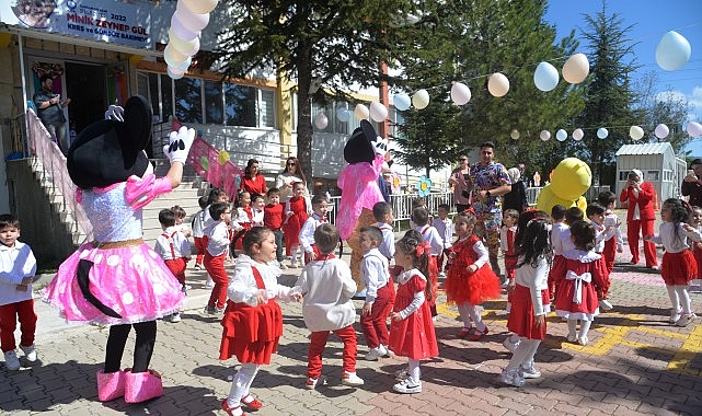 Kahramankazan Belediyesi Minik Zeynep Gül Kreş ve Gündüz Bakım Evi’nde,