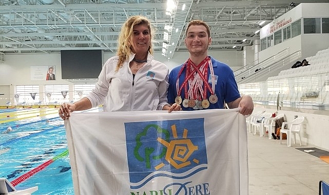 Narlıdere Belediyespor sporcusu Sarp Börekci, Türkiye Özel Sporcular Spor Federasyonu’nun