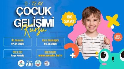 KAPEM ve Nevşehir Halk Eğitim Merkezi işbirliğince “0-72 Ay Çocuk