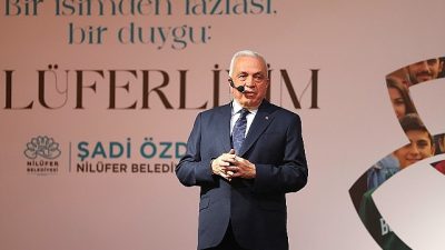 Nilüfer Belediye Başkanı Şadi Özdemir, görevdeki iki yılını değerlendirdiği toplantıda