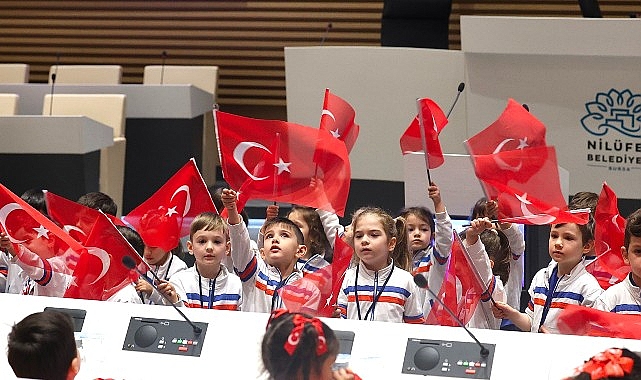 23 Nisan Ulusal Egemenlik ve Çocuk Bayramı kutlamaları kapsamında Nilüfer