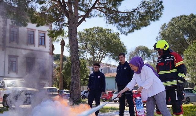 Balıkesir Büyükşehir Belediyesi İtfaiye Daire Başkanlığı tarafından il genelinde yürütülen