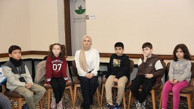 Osmangazi Belediyesi, çocukların gelişimine katkı sağlayan projeler üretmeye devam ediyor.