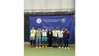 Türkiye İşitme Engelliler Spor Federasyonu tarafından Ankara’da düzenlenen Büyükler Türkiye