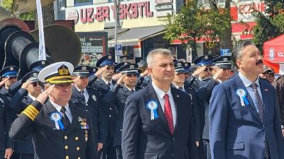 Gölcük’te Türk Polis Teşkilatı’nın 181. kuruluş yıldönümü törenle kutlandı.