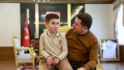 Turgut Akdevelioğlu İlkokulu 3. Sınıf öğrencisi Ali Eymen Bayraktar, Nevşehir