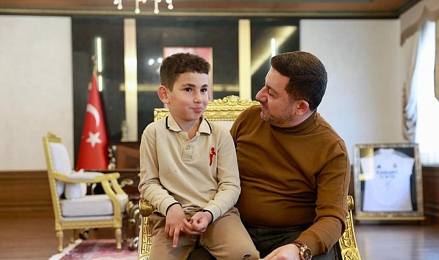 Turgut Akdevelioğlu İlkokulu 3. Sınıf öğrencisi Ali Eymen Bayraktar, Nevşehir