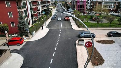 Kocaeli Büyükşehir Belediyesi, baştan sona yenilediği İzmit Yahyakaptan Mahallesi Şehit