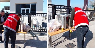 Kahramankazan Belediyesi, sınav döneminde öğrenci ve öğretmenlere moral vermek amacıyla