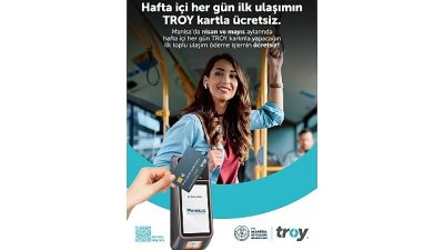 Manisa Büyükşehir Belediyesi tarafından başlatılan TROY Kart kampanyası vatandaşlardan büyük