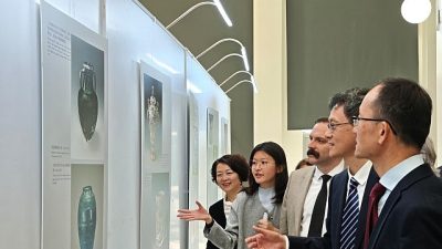 Türkiye- Çin diplomatik ilişkilerinin 55.yılı kutlamaları kapsamında düzenlenen sergi, Maltepe